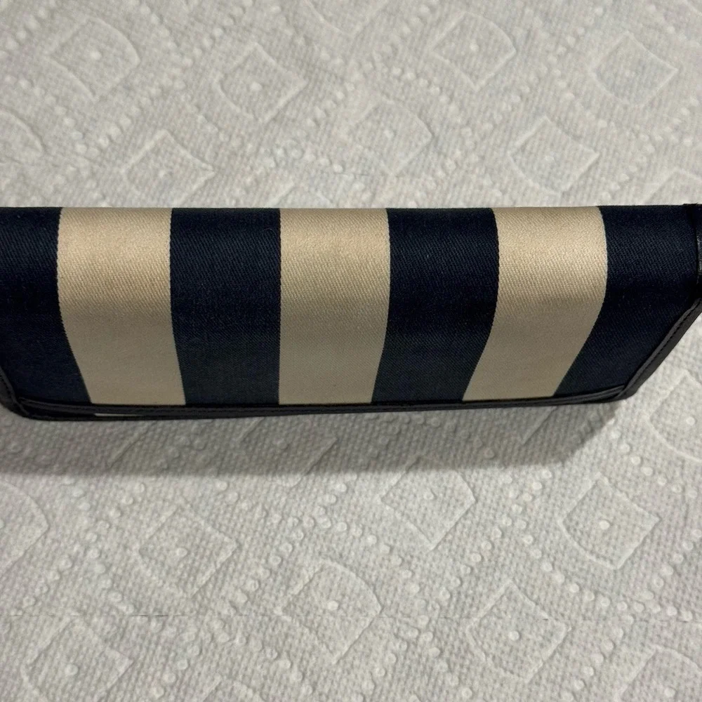 Kate Spade New York Elia Large Continental Wallet Blazer Blue Multi Silver Zip‎